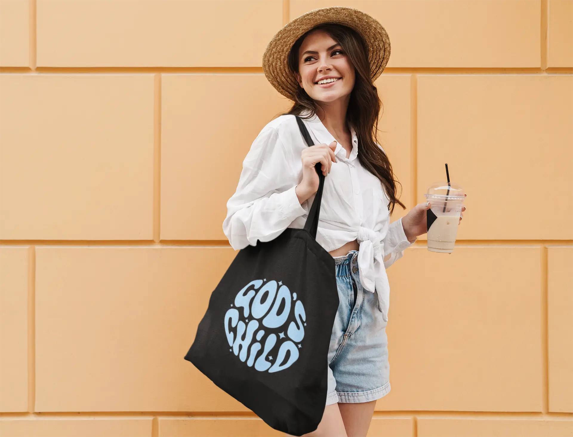 God’s Child Tote Bag – Christian Faith-Based Canvas Bag, Printed in Australia