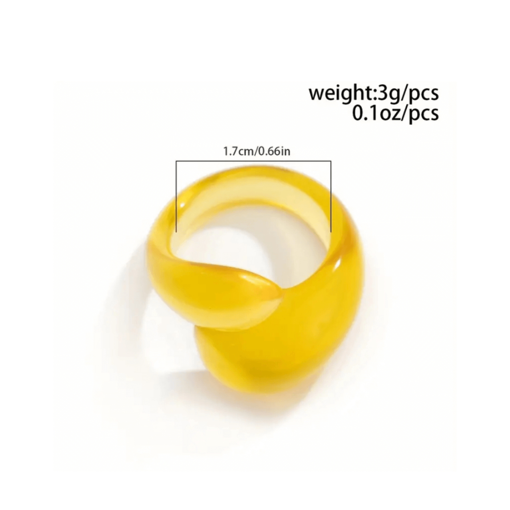 Geometric Chunky Color Rings – Modern, Vibrant Statement Jewelry