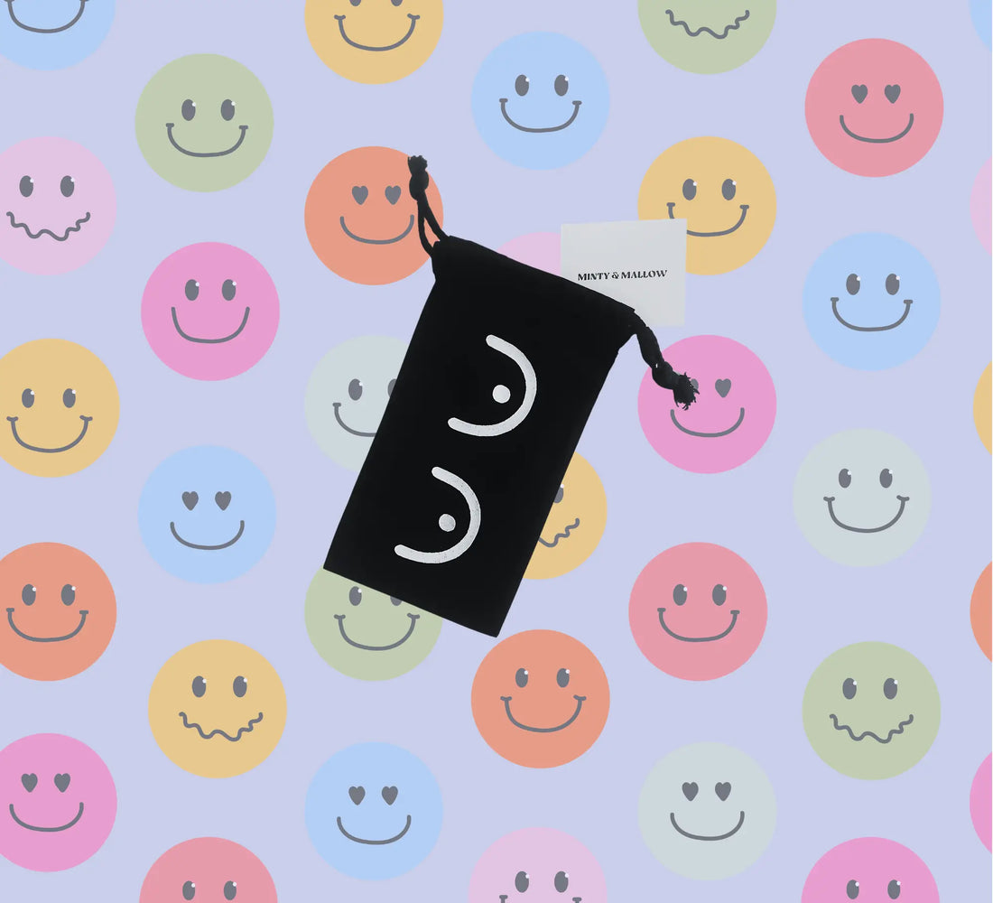 Boob Drawstring Bag – Funny Body Positive Pouch | Canvas Bag for Essentials or Gifting