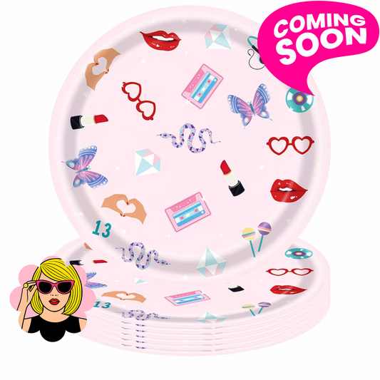 In My Birthday Era Party Plates