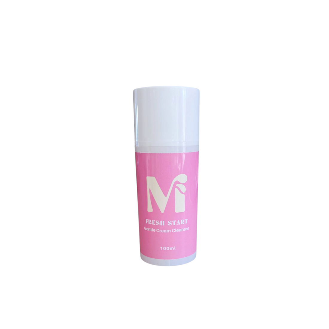 Tween girl using Fresh Start Cream Cleanser in skincare routine