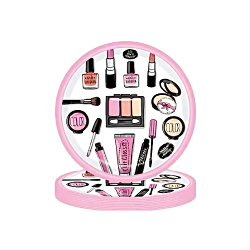 Makeup Themed Birthday Party Plates - Stylish &amp; Fun Party Supplies