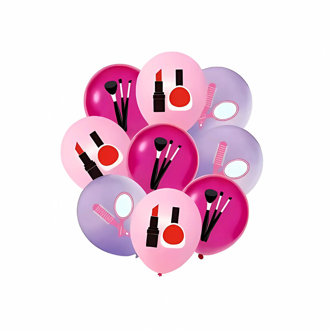Makeup Balloons | Beauty-Themed Decorations | Glam Cosmetics Birthday Party Supplies