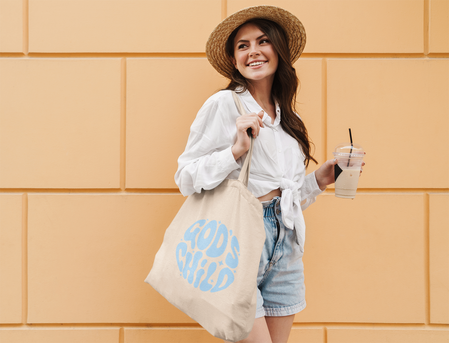 God’s Child Tote Bag – Christian Faith-Based Canvas Bag, Printed in Australia