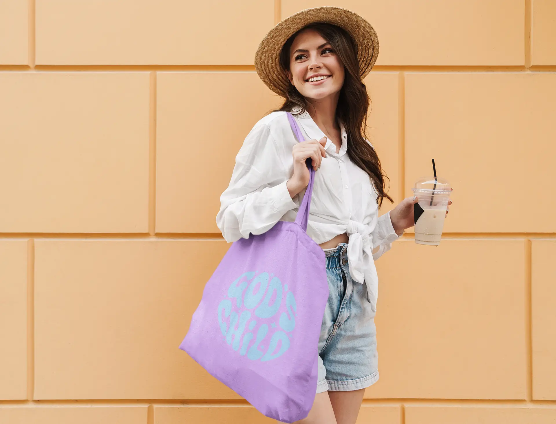 God’s Child Tote Bag – Christian Faith-Based Canvas Bag, Printed in Australia