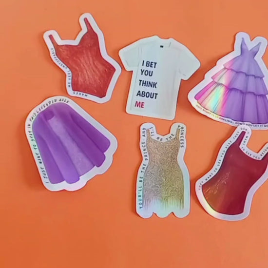 Swiftie Eras Tour Stickers - Holographic
