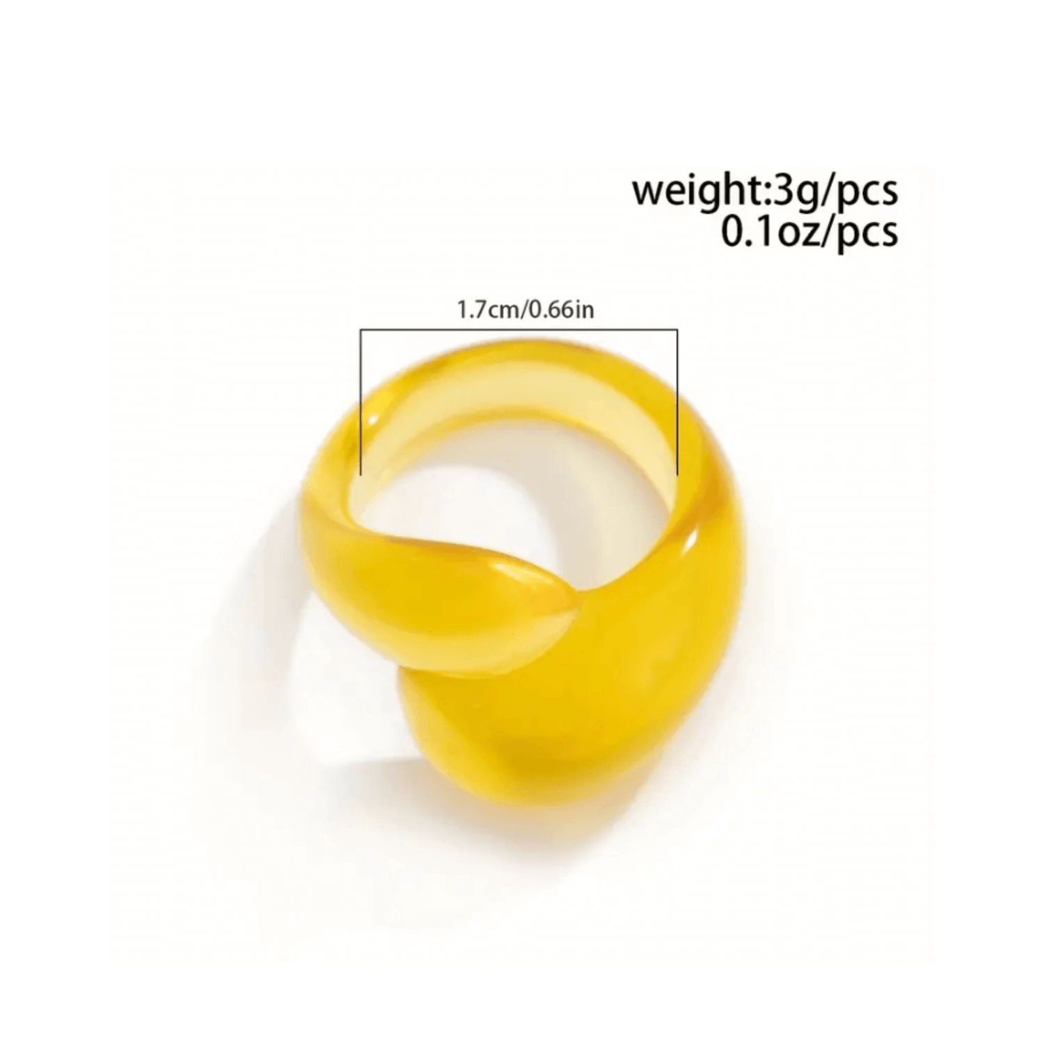 Geometric Chunky Color Rings – Modern, Vibrant Statement Jewelry