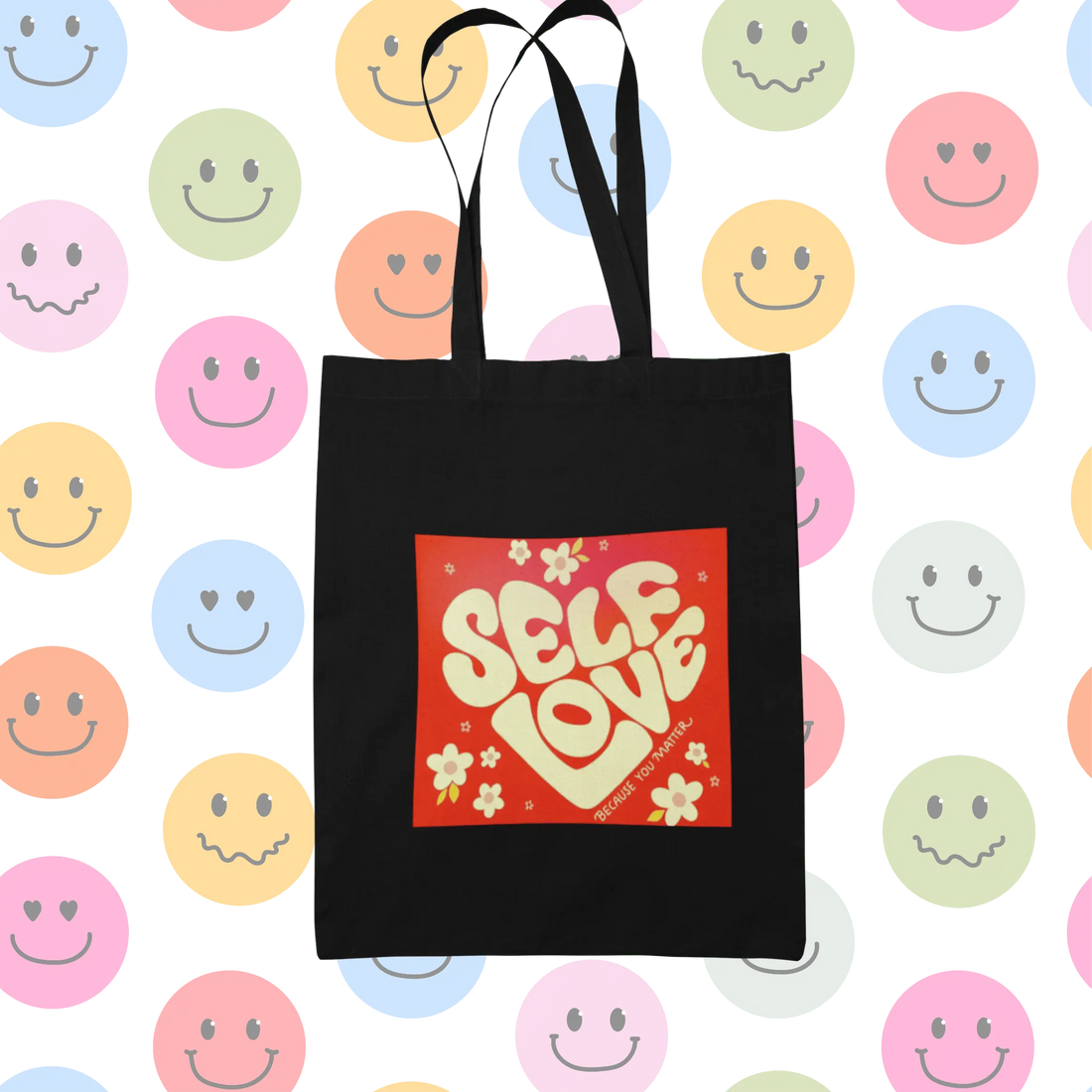 Self-Care Tote Bag – Empowering Gift for Women | Canvas Bag for Care Packages